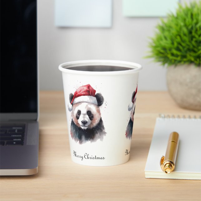 Weihnachtslandschaft, individuell anpassbar pappbecher (InSitu)