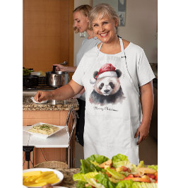 Weihnachtslandschaft, individuell anpassbar schürze