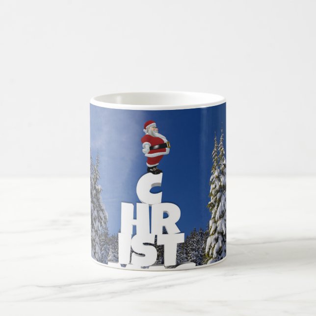 Weihnachtslandschaft Kaffeetasse (Mittel)
