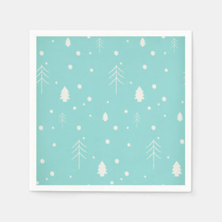 Weihnachtslandschaft Serviette