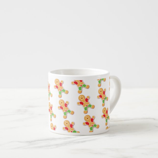 Weihnachtslebkuchen Espresso-Tasse Espressotasse (Vorderseite Rechts)