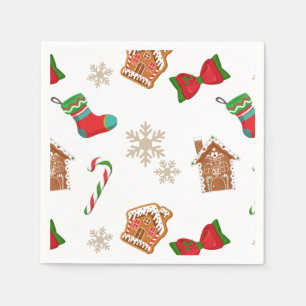 Weihnachtslebkuchen Serviette