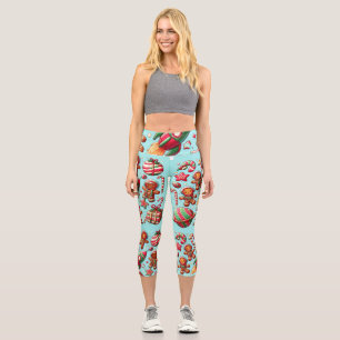 Weihnachtslebkuchen suttle  capri leggings