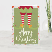 Weihnachtsleder & Füße - Frohe Weihnachten
