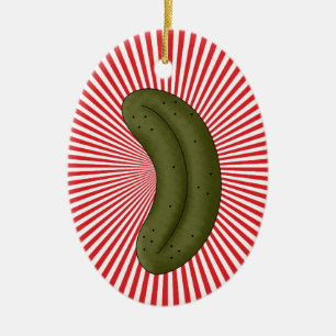 Weihnachtsleder Keramik Ornament
