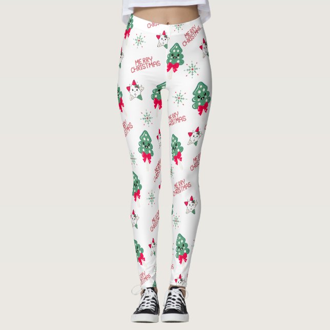 Weihnachtsleggings Leggings (Vorderseite)