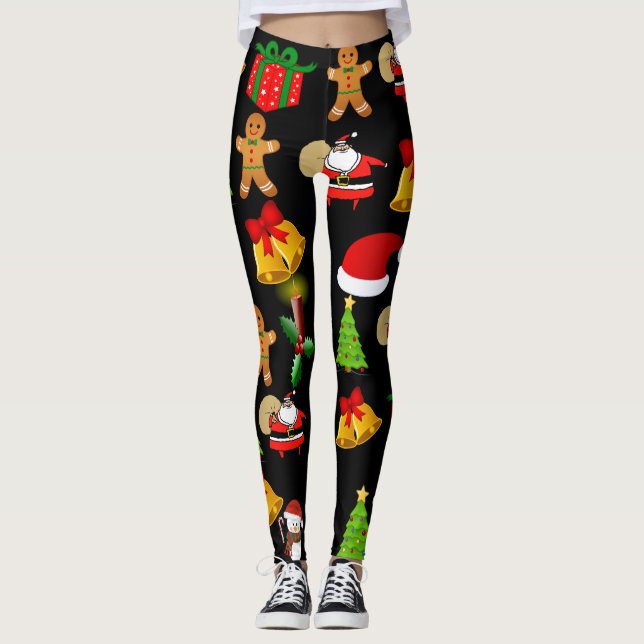 WeihnachtsLeggings Leggings (Vorderseite)