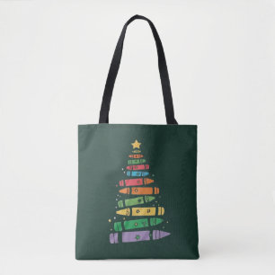 Weihnachtslehrer Buntstift Baum Süße Weihnachtsbel