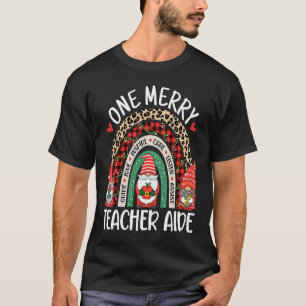 Weihnachtslehrer Helfer Gnome Assistent Lehrer T-Shirt