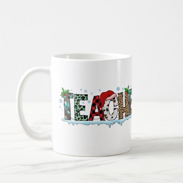 Weihnachtslehrer Kaffeetasse (Links)