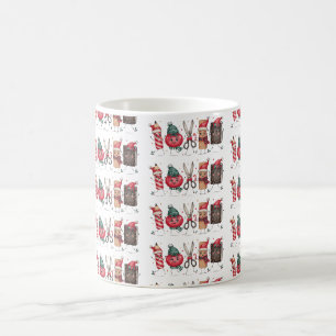 Weihnachtslehrer Schulbedarf Santa Hut Xmas Kaffeetasse