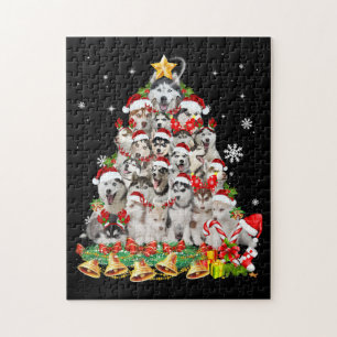 Weihnachtsleuchten Hundexmas Puzzle