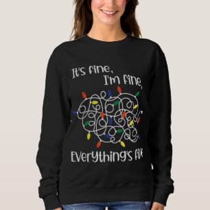 Weihnachtsleuchten in Ketten...................... Sweatshirt