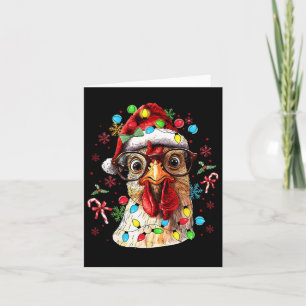 WeihnachtsLICHT Chicken Weihnachten Weihnachten We Karte