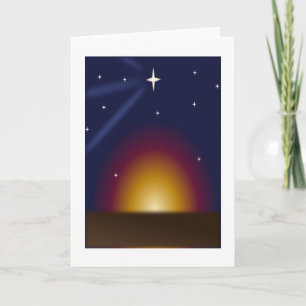 Weihnachtslicht Feiertagskarte