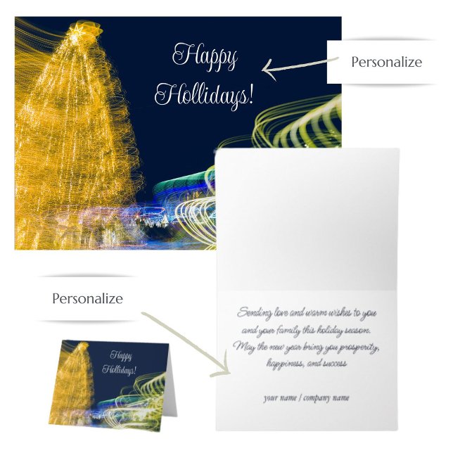 Weihnachtslicht Feiertagskarte (Von Creator hochgeladen)