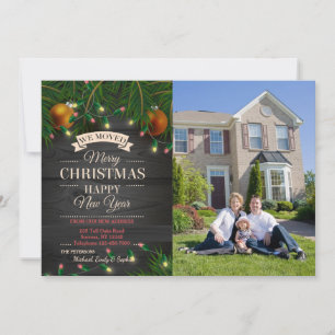 Weihnachtslicht-Foto-bewegliche Mitteilung Ankündigung