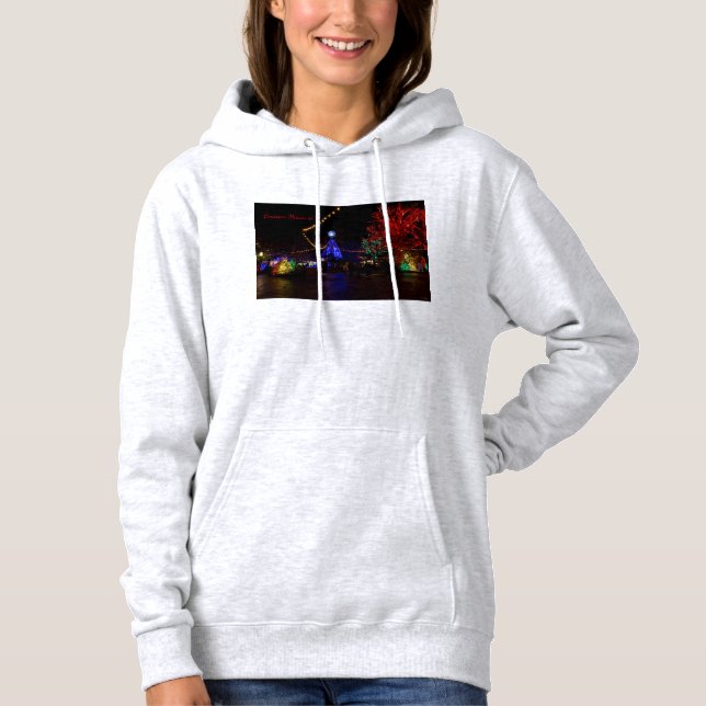 Weihnachtslicht Galore Hoodie (Vorderseite)