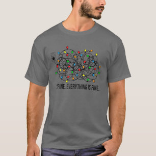 Weihnachtslicht Ich bin schön alles ist schöne Wei T-Shirt