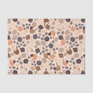 Weihnachtslicht im Wald Seidenpapier