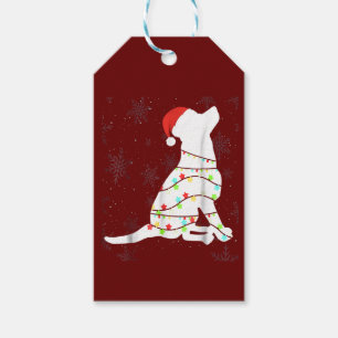 Weihnachtslicht Labrador Retriever Dog Geschenkanhänger