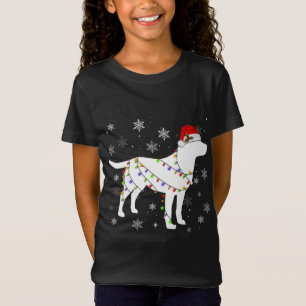 Weihnachtslicht Labrador Retriever Dog Lover Gesch T-Shirt