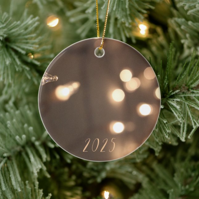 Weihnachtslicht-Ornament Keramik Ornament (Baum)