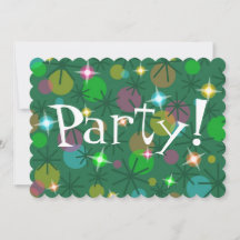 Weihnachtslicht 'Party' Einladung geschmiedet!