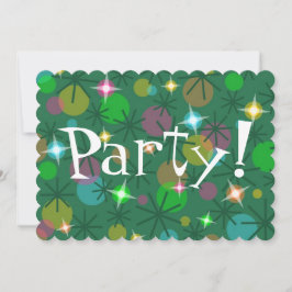 Weihnachtslicht 'Party' Einladung geschmiedet!