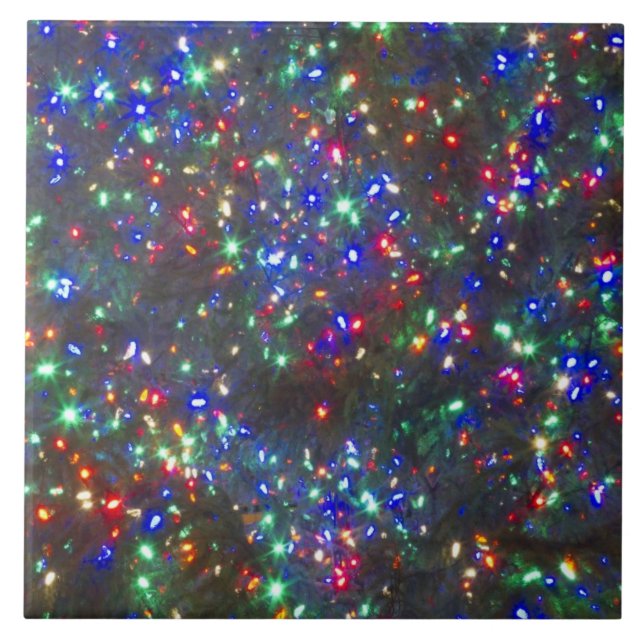 Weihnachtslicht, Portland, Oregon Fliese (Vorderseite)