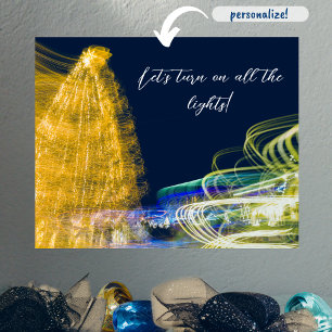 Weihnachtslicht Poster