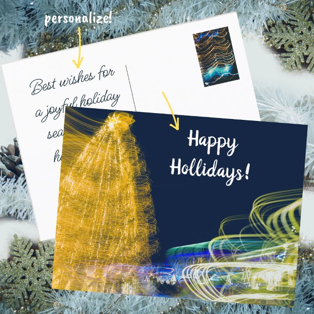 Weihnachtslicht Postkarte (Von Creator hochgeladen)