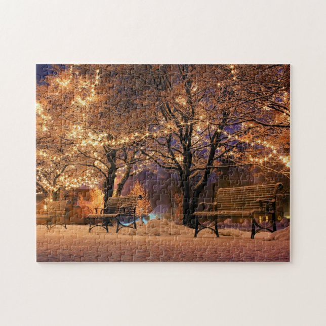 Weihnachtslicht Puzzle (Horizontal)