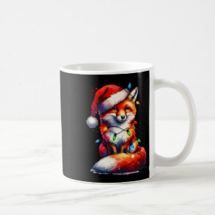 Weihnachtslicht Santa Fox Vintag 90er Jahre Woodla Kaffeetasse
