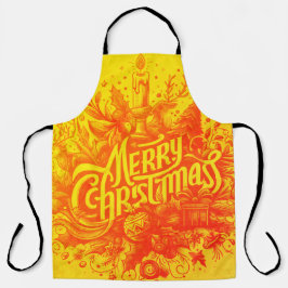 Weihnachtslicht Schürze