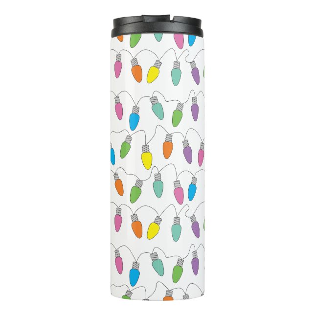 Weihnachtslicht Thermosbecher (Rückseite)