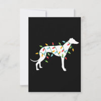 Weihnachtslicht Windhund zu niedlichen Geschenke H