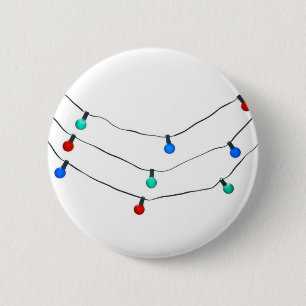 Weihnachtslichter Button