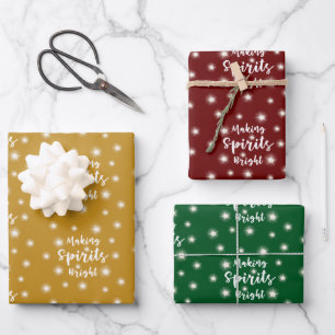Weihnachtslichter HELLEN KLEINEN Geschenkpapier Set