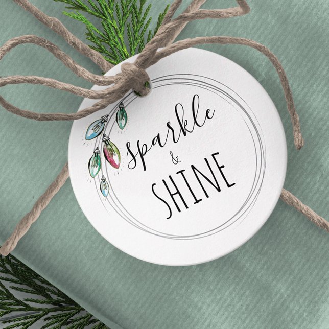 Weihnachtslichtmarken Geschenkanhänger (Von Creator hochgeladen)