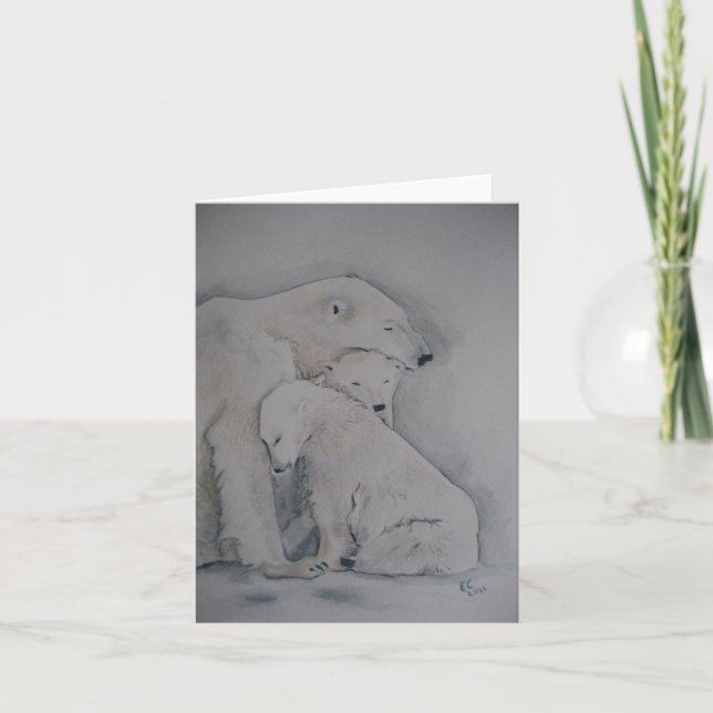 WeihnachtsLiebe Feiertagskarte (Vorderseite)