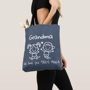 Weihnachtsliebe für Oma Lustiges Grafik-Geschenk