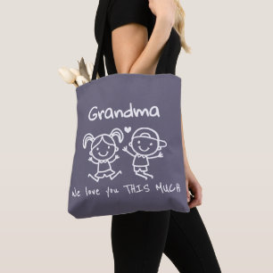 Weihnachtsliebe für Oma Lustiges Grafik-Geschenk