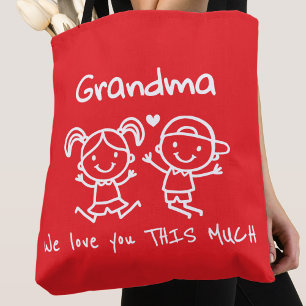 Weihnachtsliebe für Oma Lustiges Grafik-Geschenk
