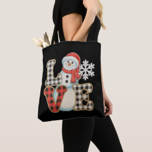 Weihnachtsliebe Süßer Schneemann Büffel Kariert Wi