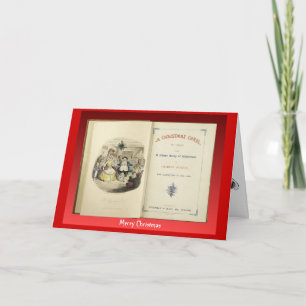 Weihnachtslied, Frontispiece aus der ersten Ausgab Feiertagskarte