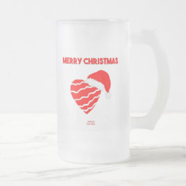 Weihnachtslied Große Mattierte Tasse