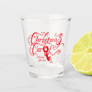Weihnachtslied Schnapsglas