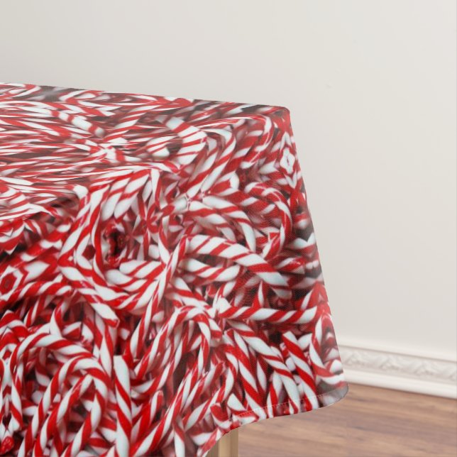 Weihnachtslieder, Candy Cane Tischdecke (Beispiel)