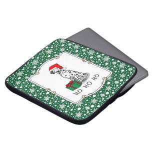 Weihnachtslieder Dalmatiner Hund (schwarz 1) Niedl Laptopschutzhülle